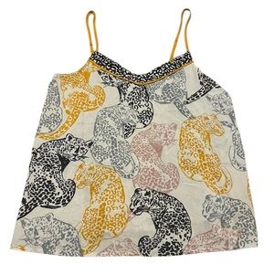 NWT Refinery 29 leopard print camisole loungewear M